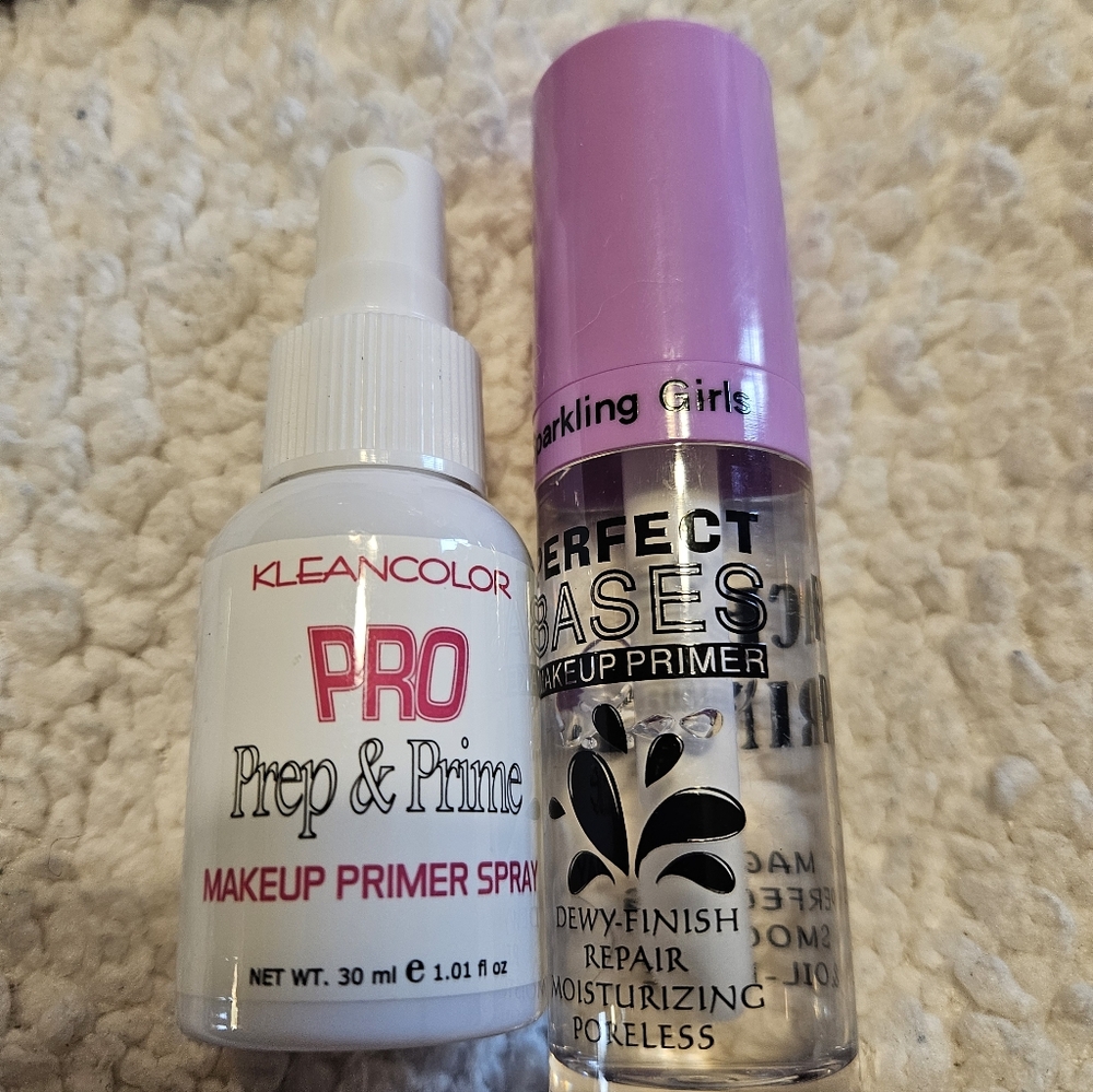 Nwt Set Of 2 Make Up Primer Sprays